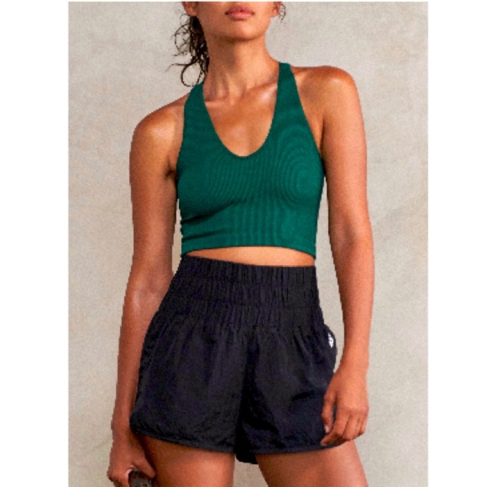 Free Throw Crop Tank Top